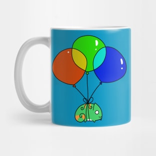 Balloon Chameleon Mug